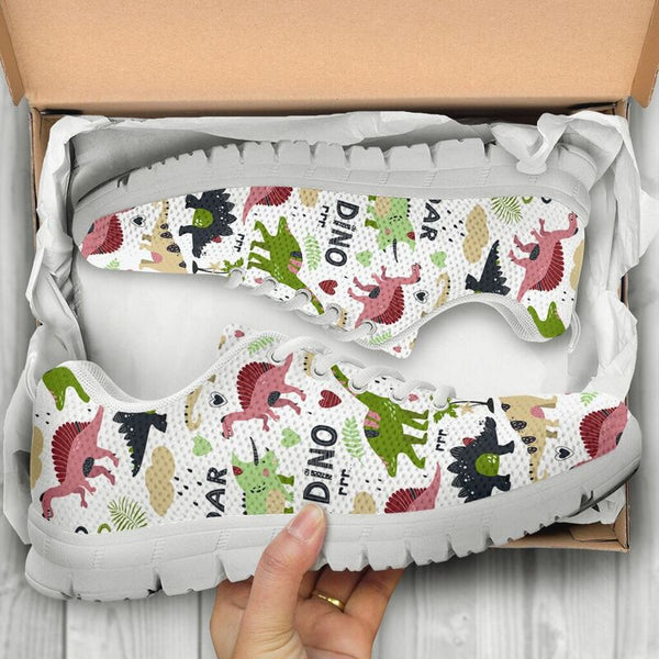 Dino Saurus Wild Friend Shoes Sneakers, Runnin- Love Sneakers