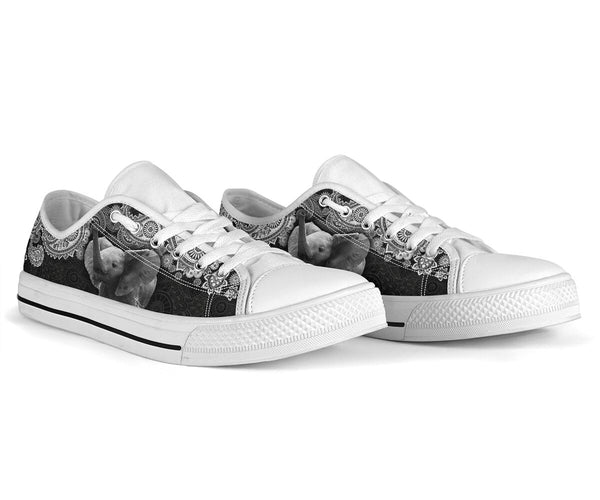 Elephant - Pattern - Lowtop Shoe - Love Love Top Shoes