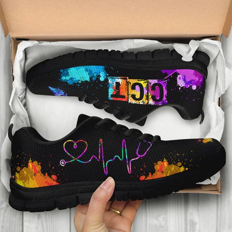 Cct-art Heartbeat Sneakers, Running Shoes- Love Sneakers