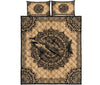 Shark Kraft Style Quilt Bed Set - Love Quilt Bedding Set