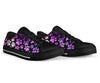 Dog Paw Purple Galaxy - Low TopShoe - Love Love Top Shoes