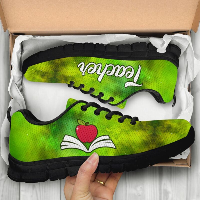 Teacher- Galaxy Kd Sneakers, Running Shoes, Shoes For Women, Shoes For Men, Custom Shoes, L- Love Sneakers