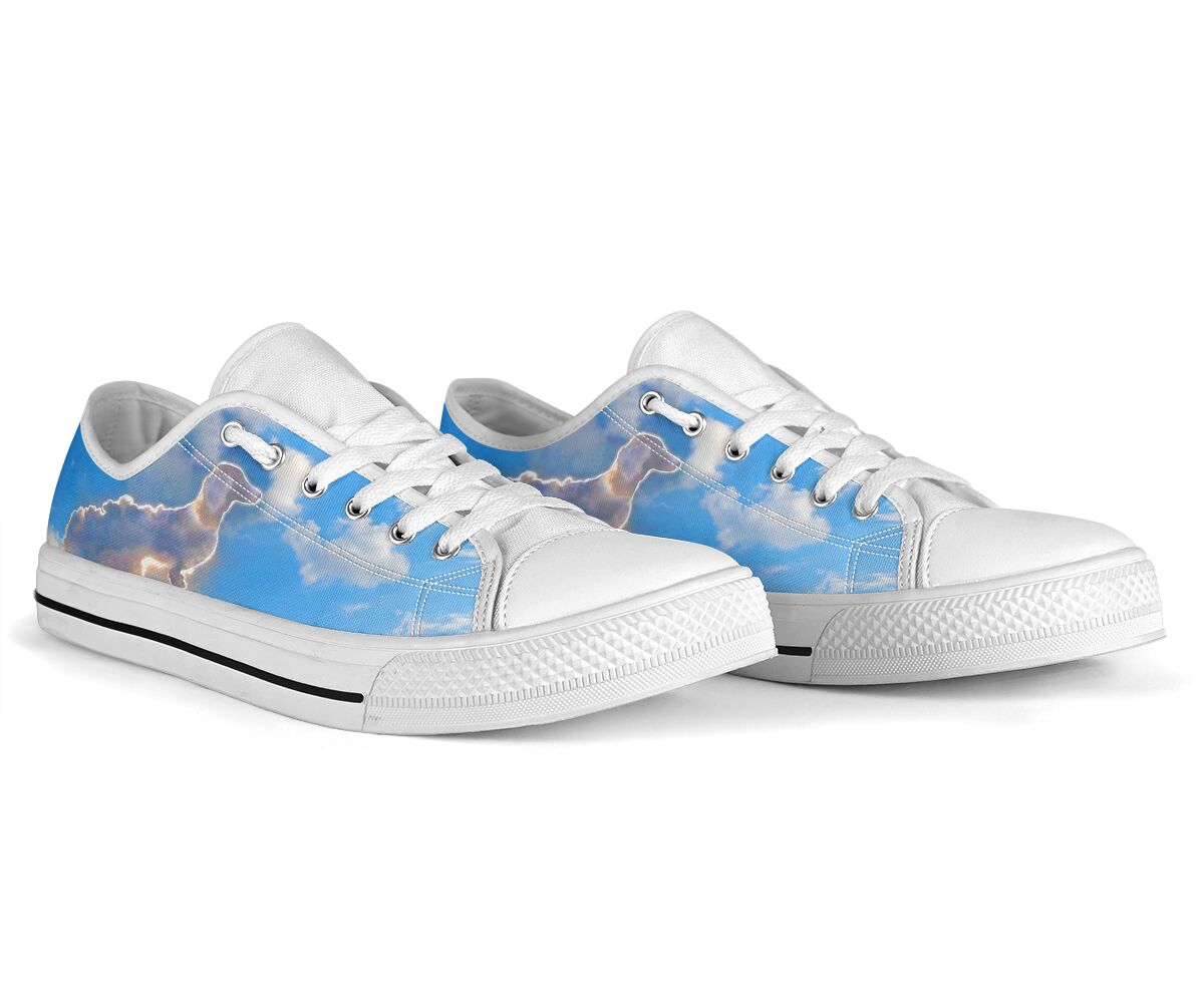 Dachshund Sky - Low Top Shoe - Love Love Top Shoes