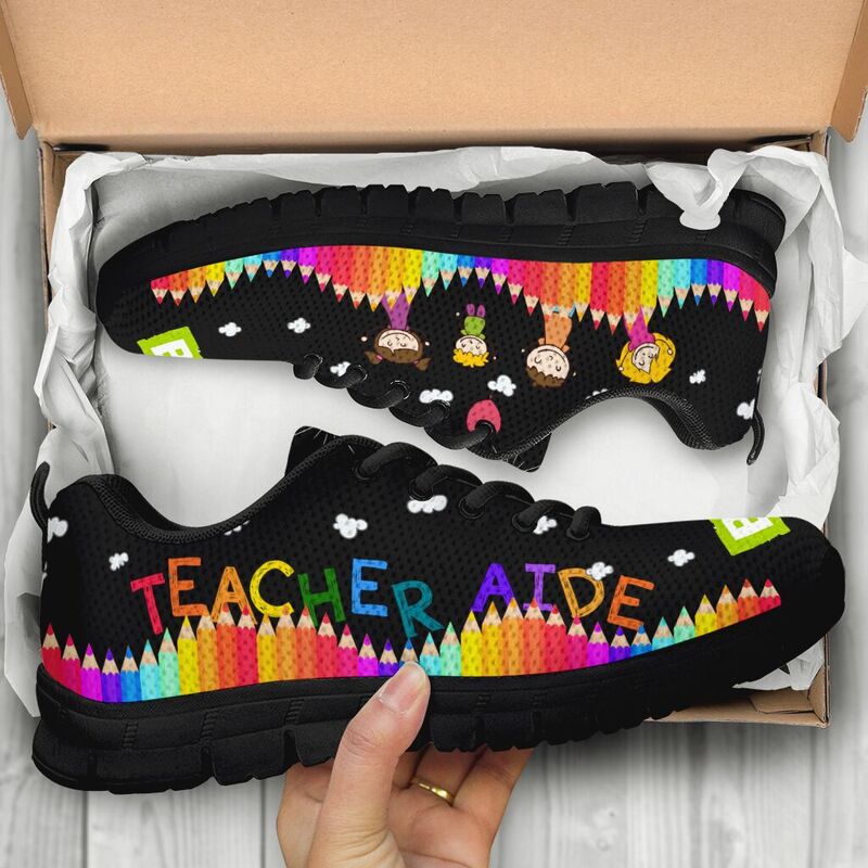 Teacher Aide Abc Kd 2 Sneakers, Running Shoes, Shoes For Women, Shoes For Men, Custom Shoes,- Love Sneakers