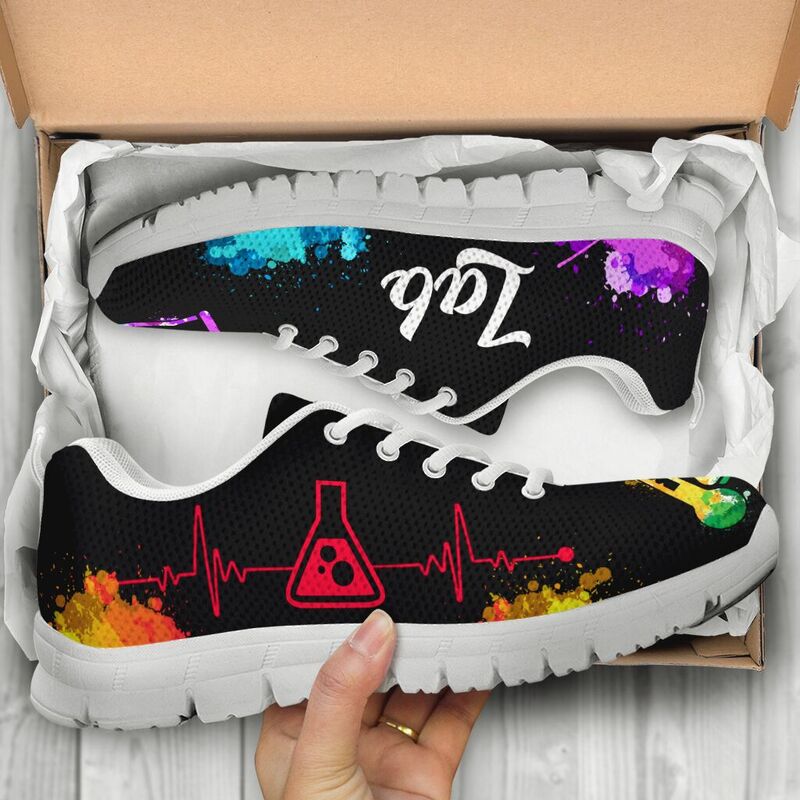 Lab Watercolor Hb Shoes Kd Sneakers, Running Shoes, Shoes For Women, Shoes For Men, Custom S- Love Sneakers