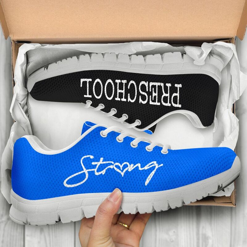 Preschool Strong Blue Black Kd Sneakers, Running Shoes, Shoes For Women, Shoes For Men, Cust- Love Sneakers