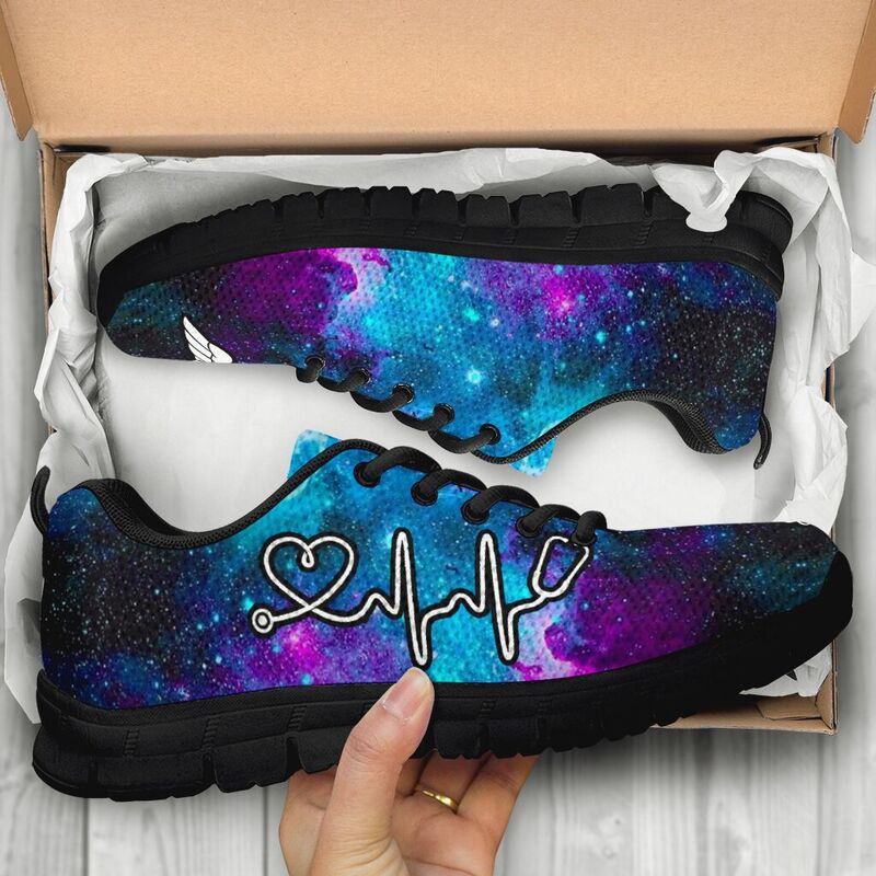 Nurse Galaxy Kd Sneakers, Running Shoes, Shoes For Women, Shoes For Men, Custom Shoes, L- Love Sneakers