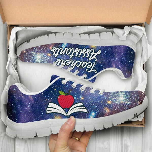 Teachers Assistants- Galaxy 3 Sneakers, Runni- Love Sneakers