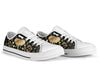 Elephant Gold Floral - Low Top Shoe - Love Love Top Shoes