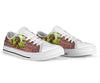 Dachshund On Grass Brick Wall - Low Top Shoe - Love Love Top Shoes