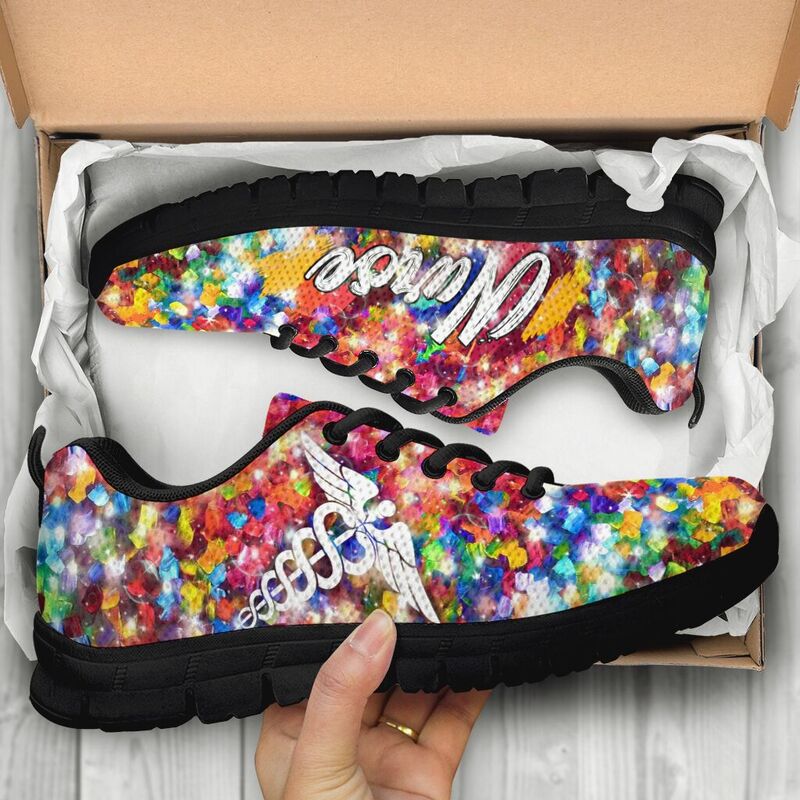 Nurse Paint Art Lap Lanh Kd Sneakers, Running Shoes, Shoes For Women, Shoes For Men, Custom - Love Sneakers