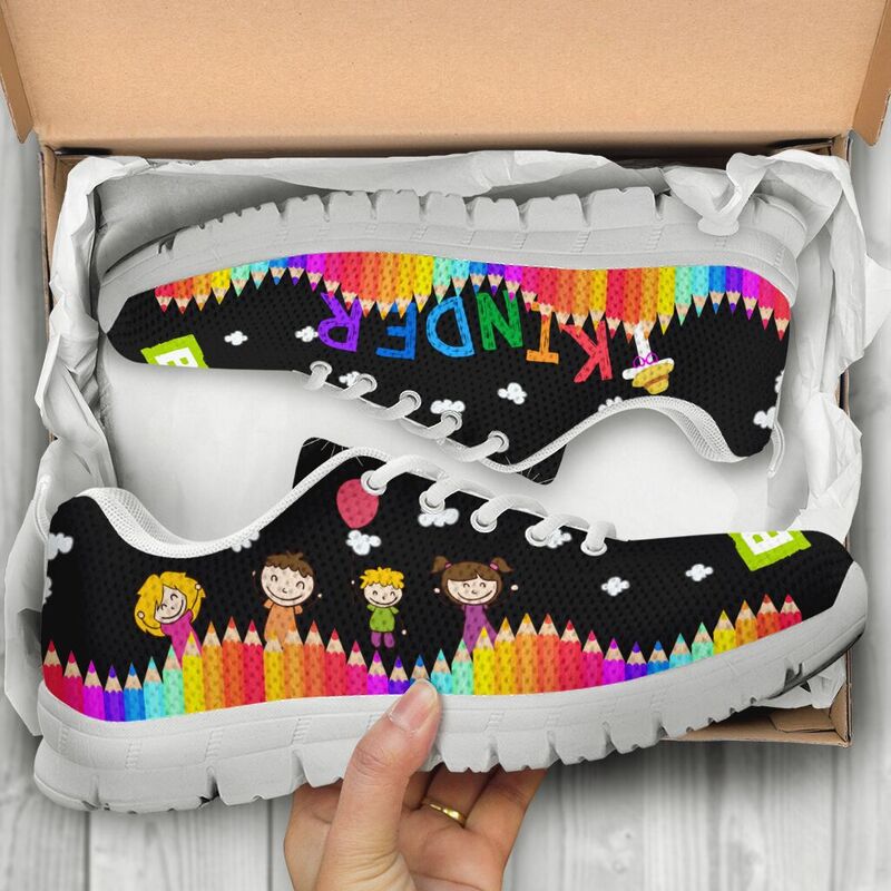 T- Kinder Abc Black Kd Sneakers, Runni- Love Sneakers