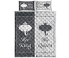 Elephant - King And Queen - Love Quilt Bedding Set