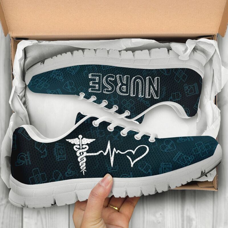 Nurse Sneakers, Running Shoes, Shoes For Women, Shoes For Men, Custom Shoes, L- Love Sneakers