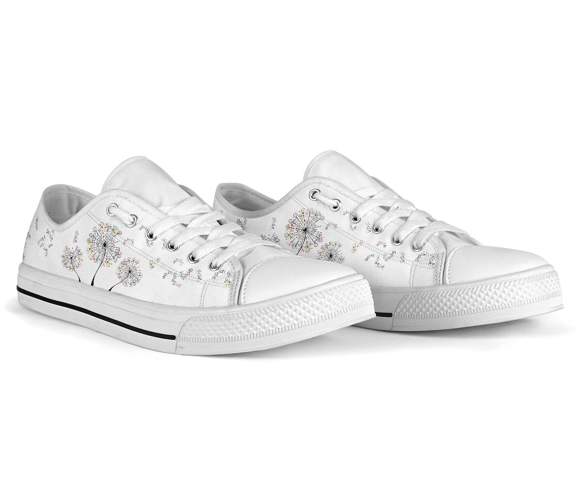 Cycling Dandelion - Low Top Shoe - Love Love Top Shoes