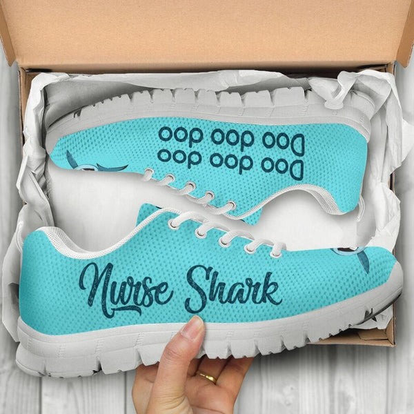 Nurser Shark Doo Doo Doo Sneakers, Running Shoes, Shoes For Women, Shoes For Men, Custom Sh- Love Sneakers