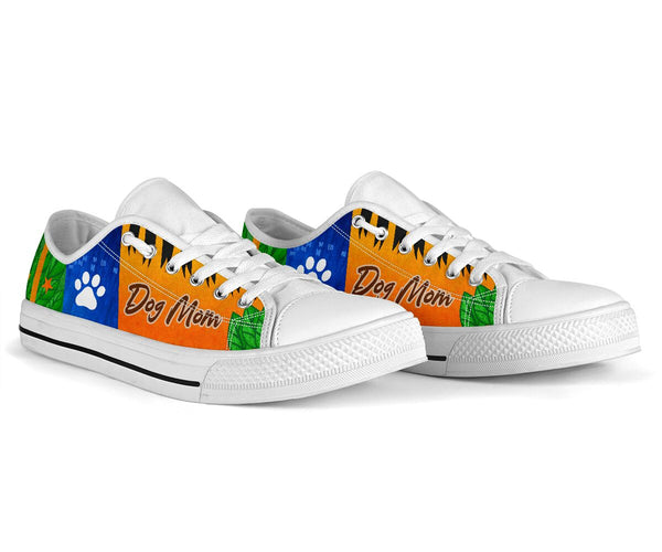 Dog Mom Three Color - Low Top Shoe - Love Love Top Shoes