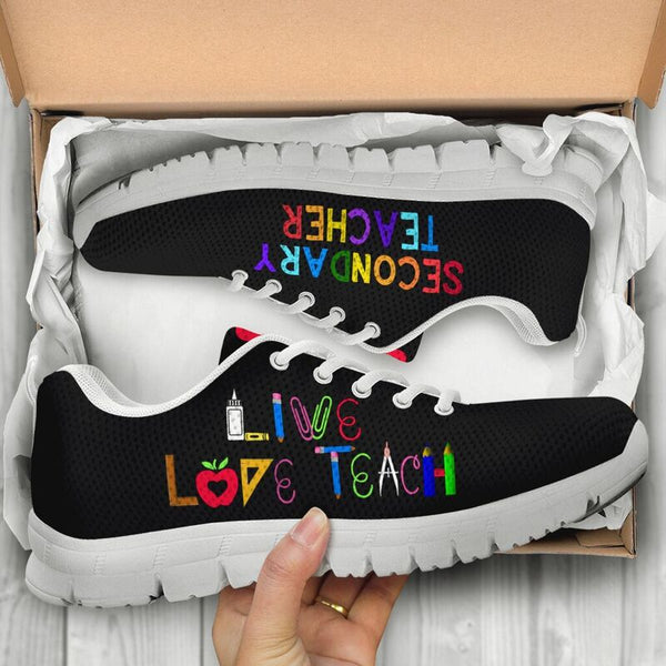 Secondary Live Love Teach Kd Sneakers, Runni- Love Sneakers