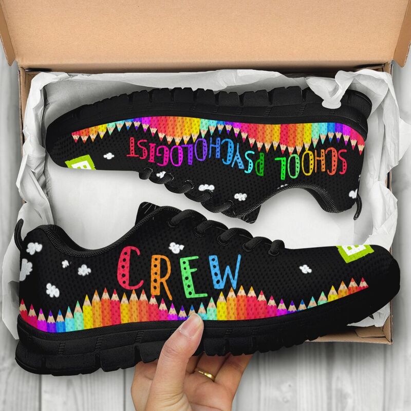 School Psychologist Crew Abc Shoes Sneakers, Runni- Love Sneakers