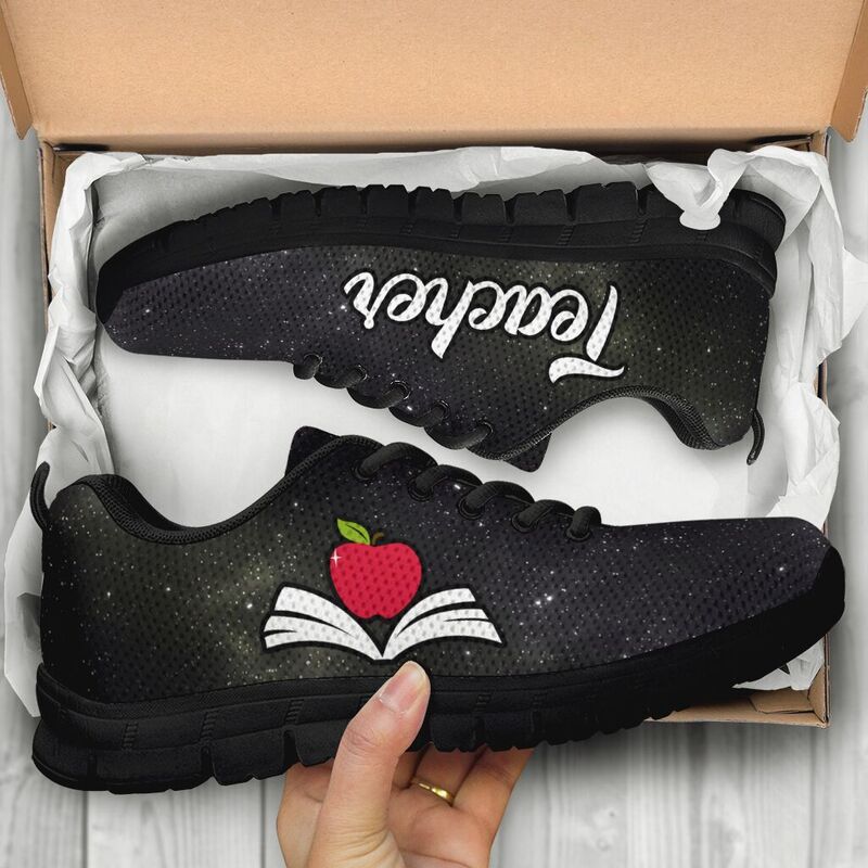 Teacher- Galaxy Back Kd Sneakers, Running Shoes, Shoes For Women, Shoes For Men, Custom Shoe- Love Sneakers