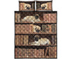 Pug Bookshelf - Bed Set - Love Quilt Bedding Set