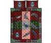 Dolphin Fabric Style Quilt Bed Set - Love Quilt Bedding Set