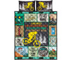 Yellow Mountain Bike - Bed Set - Love Quilt Bedding Set