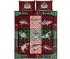 Shark Fabric Style Quilt Bed Set - Love Quilt Bedding Set