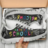 Teacher Welcome School Sneakers, Running Shoes, Shoes For Women, Shoes For Men, Custom Shoes- Love Sneakers