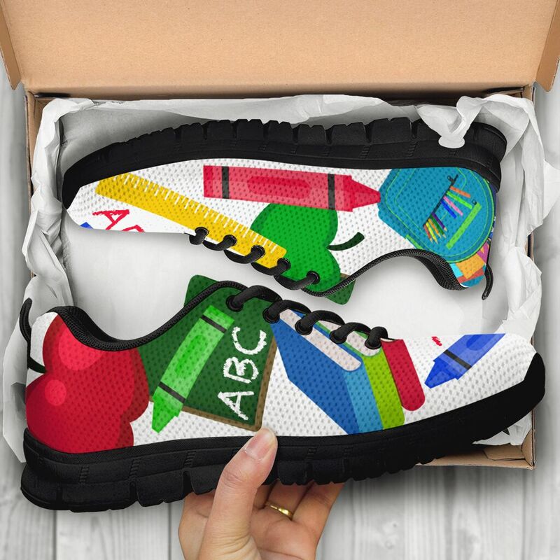 Teacher School Kd Sneakers, Running Shoes, Shoes For Women, Shoes For Men, Custom Shoes, L- Love Sneakers