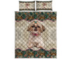 Shih Tzu Dog - Vintage Mandala Sky - Love Quilt Bedding Set