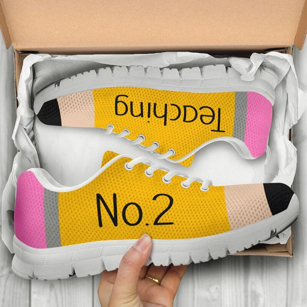 Teaching No.2 Sneakers, Running Shoes, Shoes For Women, Shoes For Men, Custom Shoes, L- Love Sneakers