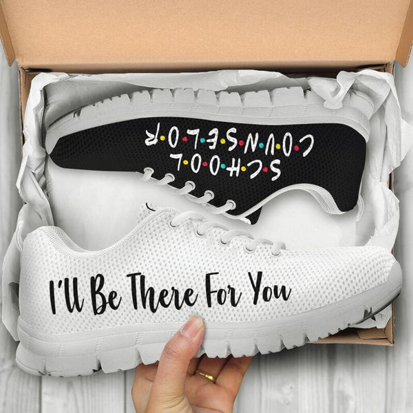 School Counselor - I'll Be There For You Sneakers, Runni- Love Sneakers
