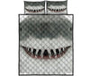 Shark Face Quilt Bed Set - Love Quilt Bedding Set