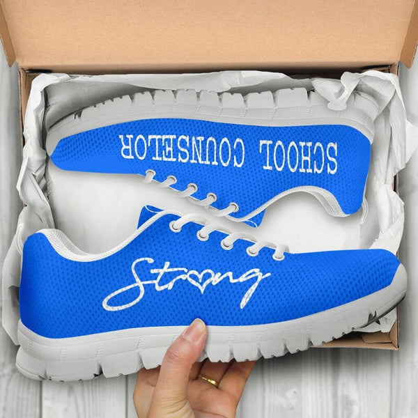 School Counselor All Blue Kd Sneakers, Runni- Love Sneakers