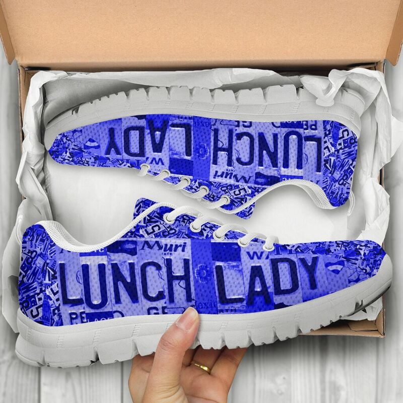 Lunch Lady License Plates Db Sneakers, Running Shoes, Shoes For Women, Shoes For Men, Custo- Love Sneakers