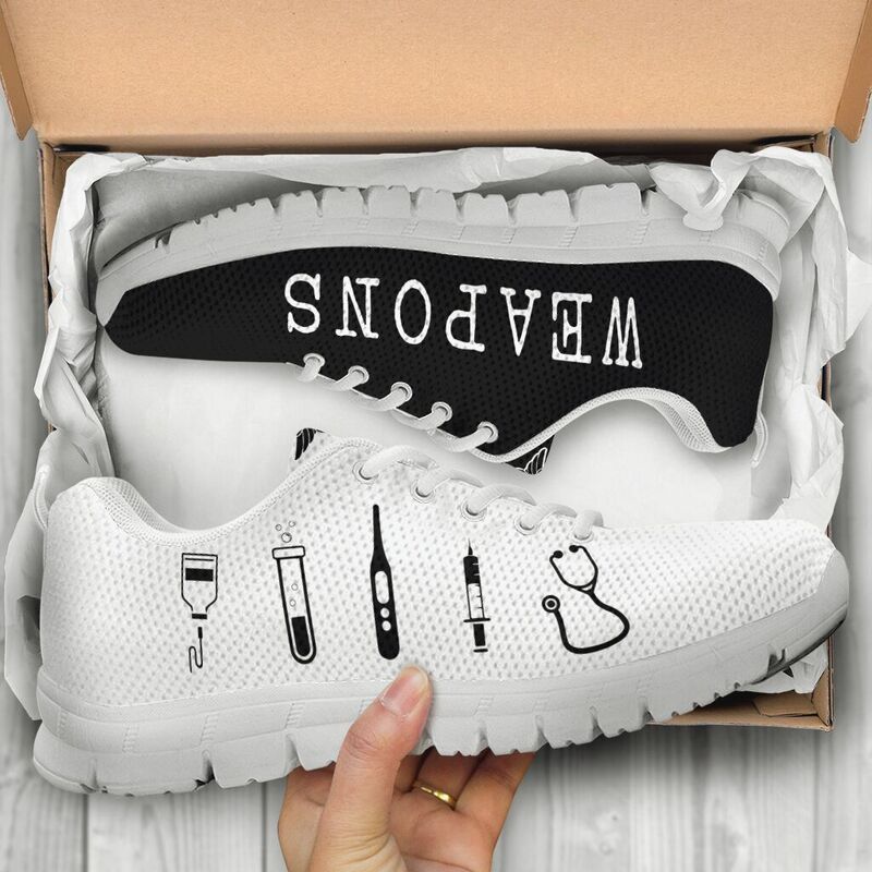 Nurse - Weapons Shoes Sneakers, Running Shoes, Shoes For Women, Shoes For Men, Custom Shoes,- Love Sneakers