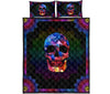 Quilt Bed Set - Skull 85 - Love Quilt Bedding Set