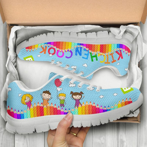 Kitchen Cook Abc Shoes Sneakers, Runni- Love Sneakers