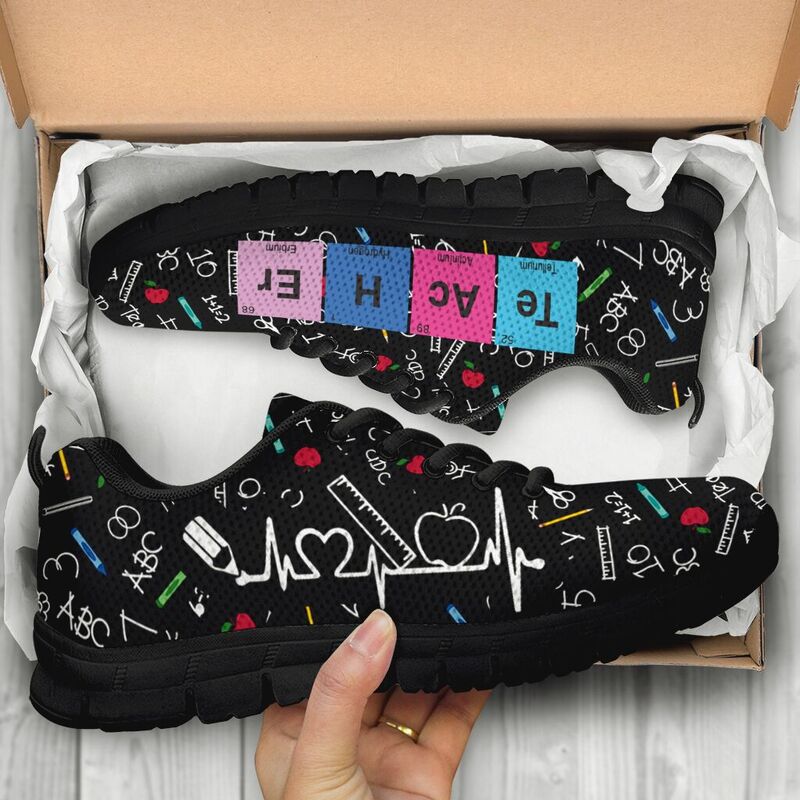 Teacher 2 Sneakers, Running Shoes, Shoes For Women, Shoes For Men, Custom Shoes, L- Love Sneakers