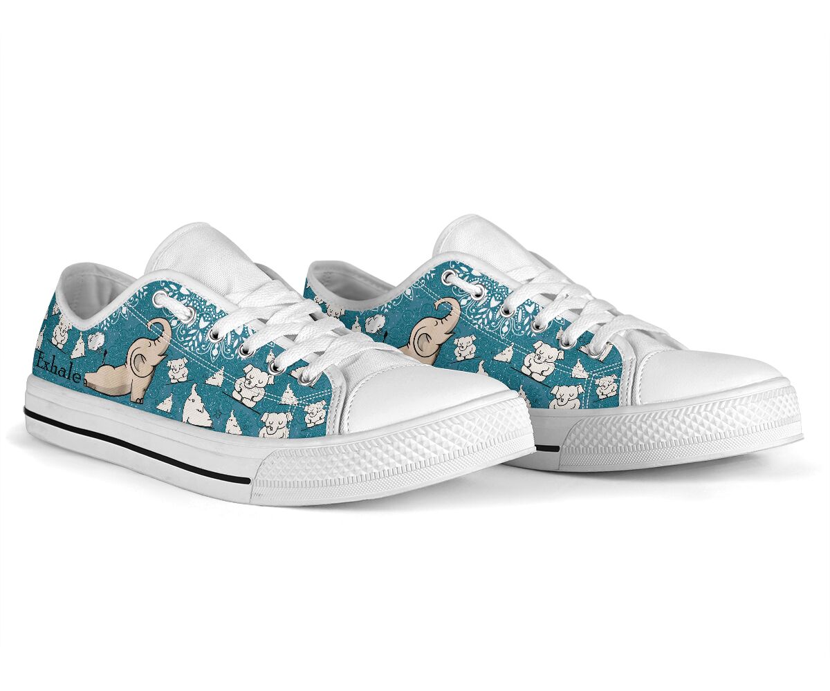 Low Top - Exhale - ElephantShoe - Love Love Top Shoes