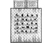 Cats Staves Style Quilt Bed Set - Love Quilt Bedding Set