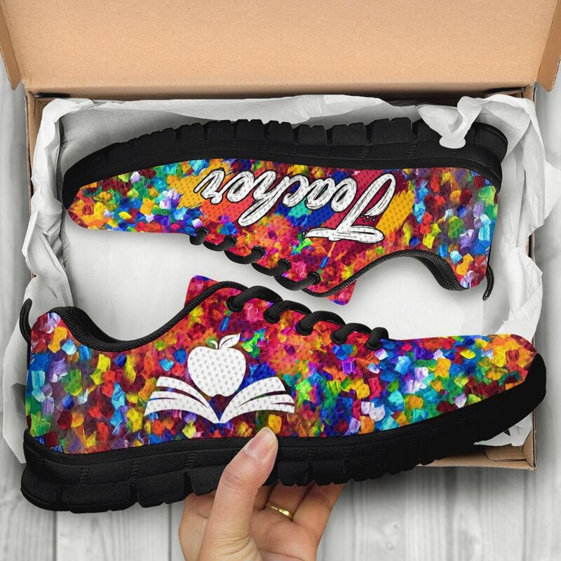 Teacher Paint Art Kd Sneakers, Runni- Love Sneakers