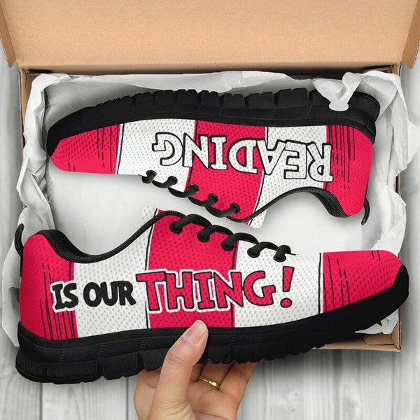 Reading Is Our Thing Sneakers, Runni- Love Sneakers