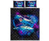 Shark Heart Quilt Bed Set - Love Quilt Bedding Set