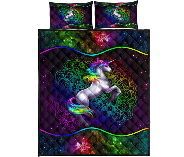 Quilt Bed Set - Unicorn 86 - Love Quilt Bedding Set