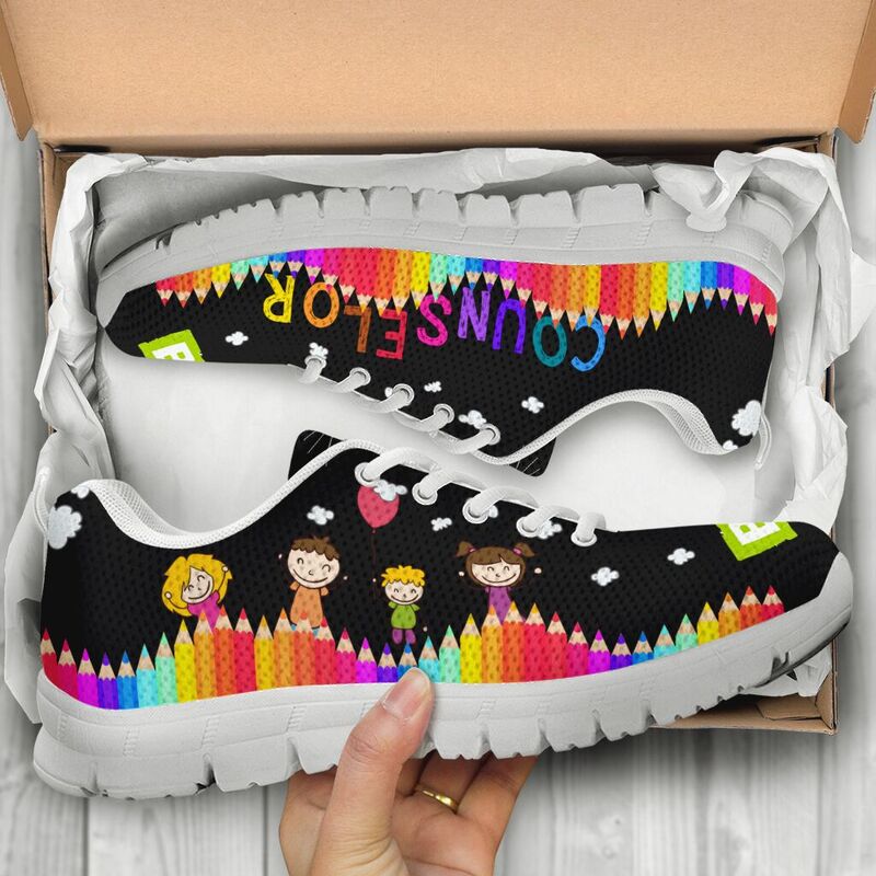 Counselor Abc Black Sneakers, Running - Love Sneakers