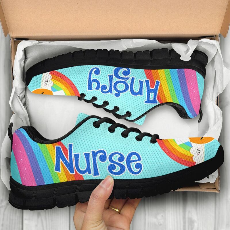 Nurse - Angry Kd Sneakers, Running Shoes, Shoes For Women, Shoes For Men, Custom Shoes, L- Love Sneakers