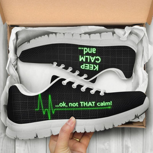 Keep Calm And Shoes Sneakers, Running Shoes, Shoes For Women, Shoes For Men, Custom Shoes, L- Love Sneakers