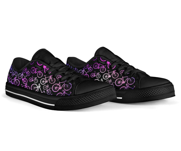 Cycling Purple Galaxy - Low TopShoe - Love Love Top Shoes